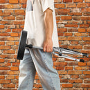 VEVOR regulējams bungu krēsls ar 490–585 mm augstumu, polsterētu sēdvirsmu, neslīdošām kājām, 5A bungu vicinātājiem un 150 kg slodzes kapacitāti; 360° rotējošs modelis bundziniekiem