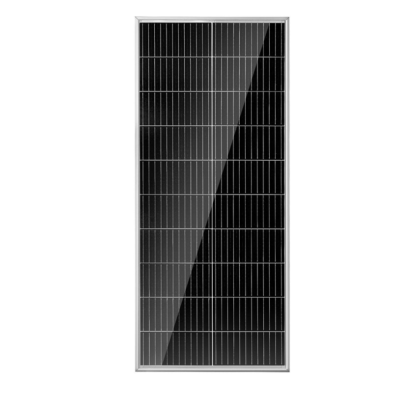 VEVOR 100W Monokristāliskās Saules Paneļu Komplekts 12V Saules Paneļi un Lādētāja Kontrolieris