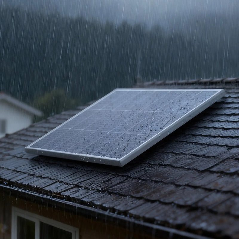 VEVOR monokristāliskais saules panelis 200 W, 23 % augstas efektivitātes PV modulis ar MC4 savienojumu un alumīnija rāmi, IP65 ūdensizturīgs saules panelis automašīnām, laivām, kemperiem, plakaniem jumtiem un autonomām sistēmām