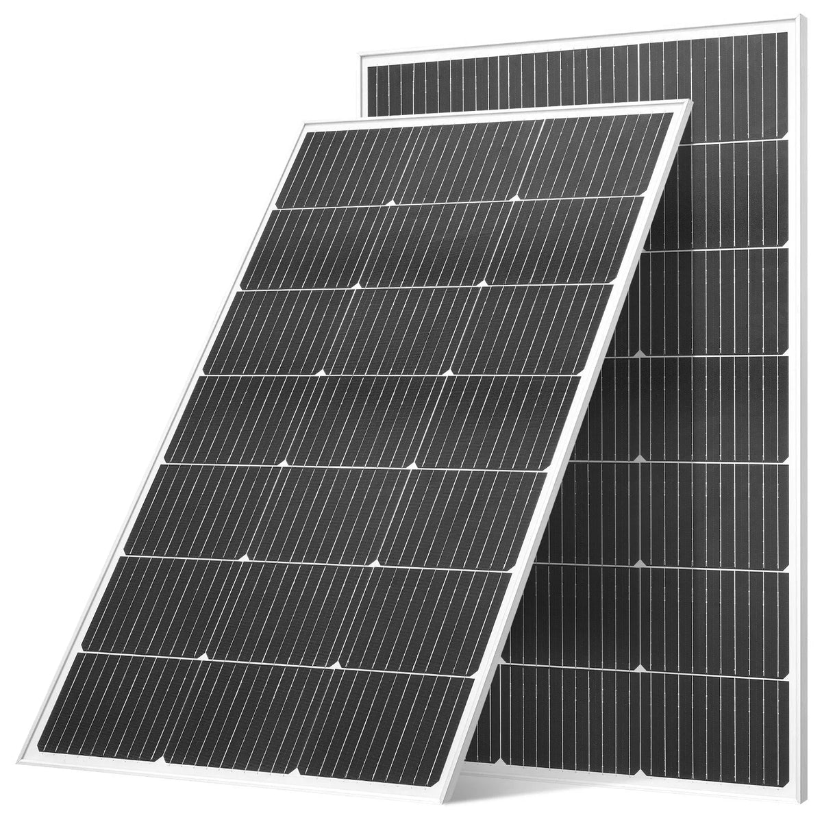 VEVOR Saules paneļi 100W (2gab.) — MC4, alumīnija rāmis