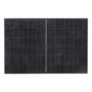 VEVOR 2 gab. 400 W monokristāliskie saules paneļi, 23 % augstas efektivitātes mono PV modulis ar stabilu MC4 izvadi un alumīnija rāmi, IP65 ūdensizturīgs saules panelis automašīnām, laivām, kemperiem, plakaniem jumtiem un autonomām sistēmām