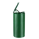 VEVOR 43,5 litri laikapstākļiem izturīga suņu izkārnījumu atkritumu tvertne ar vāku