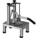 VEVOR komerciālais frī kartupeļu griezējs, 4 rezerves asmeņi, 6,35 mm un 9,53 mm asmeņi, 6 daļu šķēlēšanas nazis