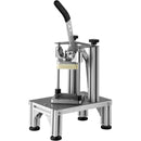 VEVOR komerciālais frī kartupeļu griezējs, 4 rezerves asmeņi, 6,35 mm un 9,53 mm asmeņi, 6 daļu šķēlēšanas nazis