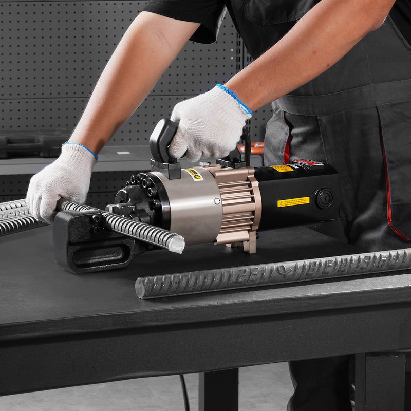 VEVOR 2000W elektriskais hidrauliskais armatūras armatūras griezējs - griešana līdz līdz 2-28 mmi