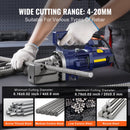 VEVOR 1000W elektriskais hidrauliskais armatūras griezējs līdz 4-20 mm (