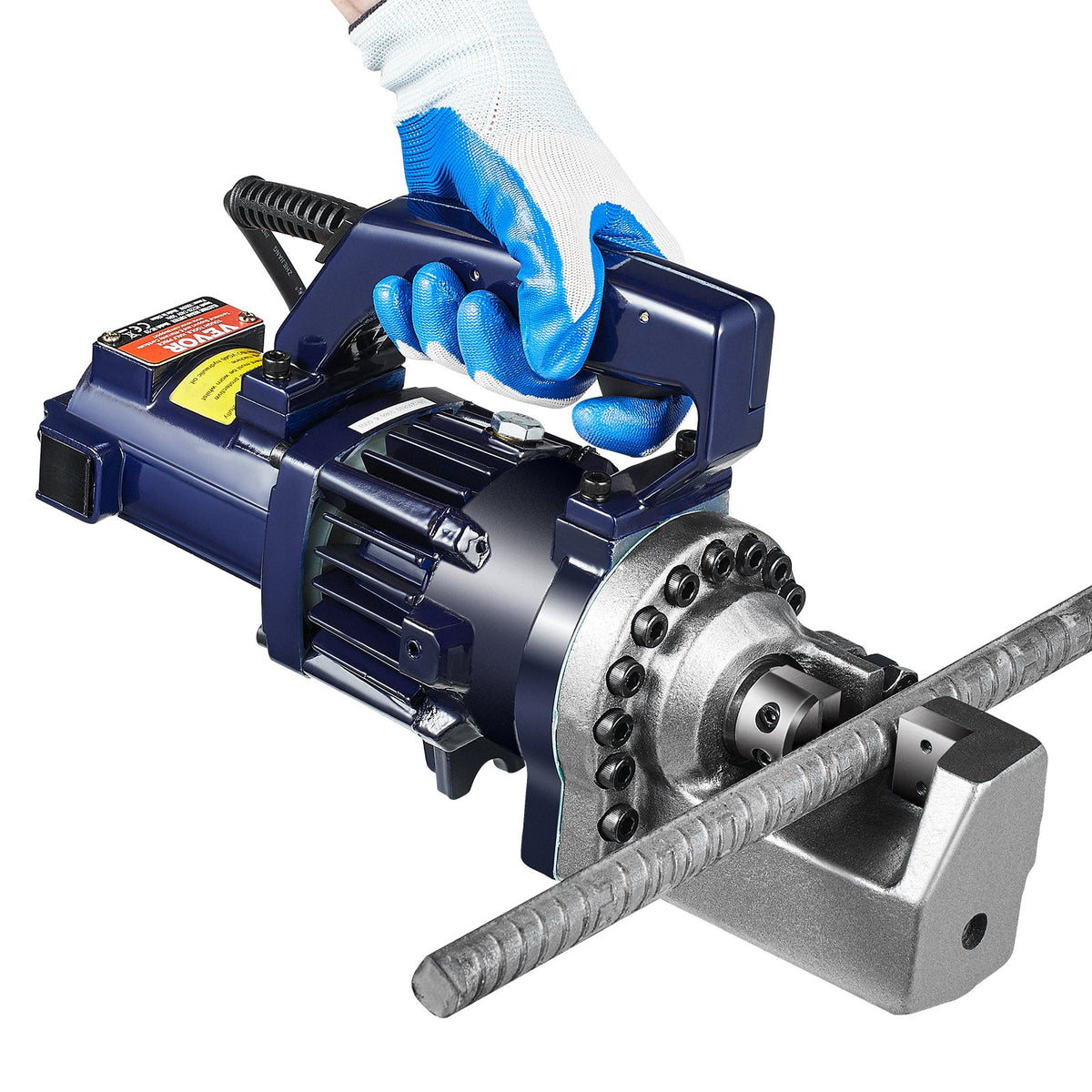 VEVOR 1000W Electric Hydraulic Rebar Cutter up to 4-20 mm (