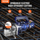 VEVOR 1350W elektriskais hidrauliskais armatūras griezējs - griešana līdz 4-22 mmi (