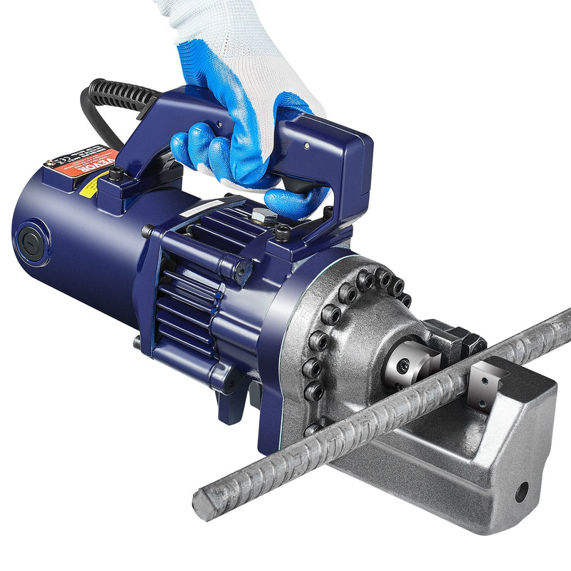 VEVOR 1350W elektriskais hidrauliskais armatūras griezējs - griešana līdz 4-22 mmi (