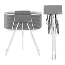 VEVOR saliekamā paaugstinātā vanna mājdzīvniekiem – pelēka dušas stacija maziem un vidējiem suņiem un kaķiem