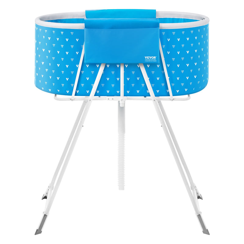 VEVOR saliekamā paaugstinātā mājdzīvnieku vannošanas stacija – gaiši zilā krāsā