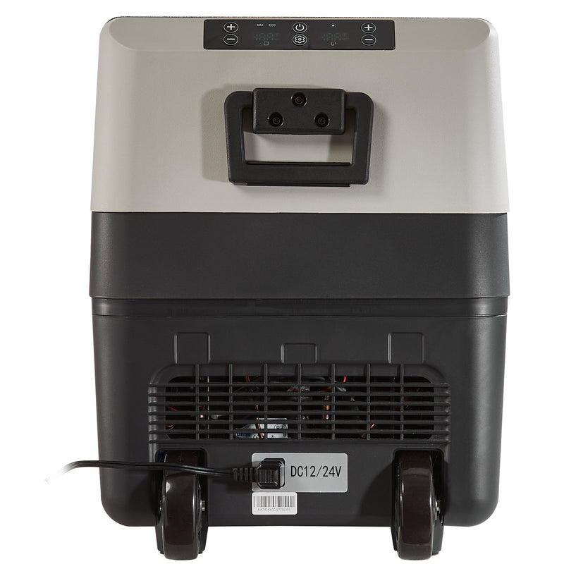 45L VEVOR automašīnas ledusskapis/saldētava, ideāls risinājums automašīnām, kravas automašīnām, treileriem, laivām, kā arī lietošanai mājās vai āra aktivitātēs, piemēram, ceļojumos, makšķerēšanā un kempingā.