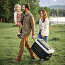 VEVOR auto ledusskapis ar kompresoru 35 l, - 20 °C līdz 20 °C, DC 12/24 V un AC 100–240 V, ar lietotnes vadību, riteņiem un divām dzesēšanas zonām, piemērots RV, laivām, kempingam un makšķerēšanai - ZEMLETES.LV