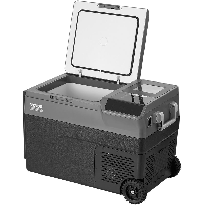 35L VEVOR pārnēsājams auto ledusskapis/saldētava ar ledus pagatavošanas funkciju, viena zona