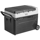 60L VEVOR pārnēsājams auto ledusskapis/saldētavas kompresors, divas zonas