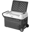 60L VEVOR pārnēsājams auto ledusskapis/saldētavas kompresors, divas zonas