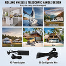 60L VEVOR pārnēsājams auto ledusskapis/saldētavas kompresors, divas zonas