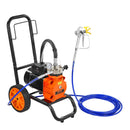 Ratiņu tipa bezgaisa krāsošanas aparāts ar diafragmas sūkni, 1100 W