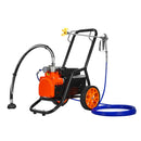 Ratiņu tipa bezgaisa krāsošanas pistole ar membrānas sūkni, 1700 W