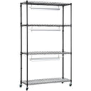 VEVOR augu statīvs ar audzēšanas gaismām, 4 līmeņi, 90W, 150 cm augsts