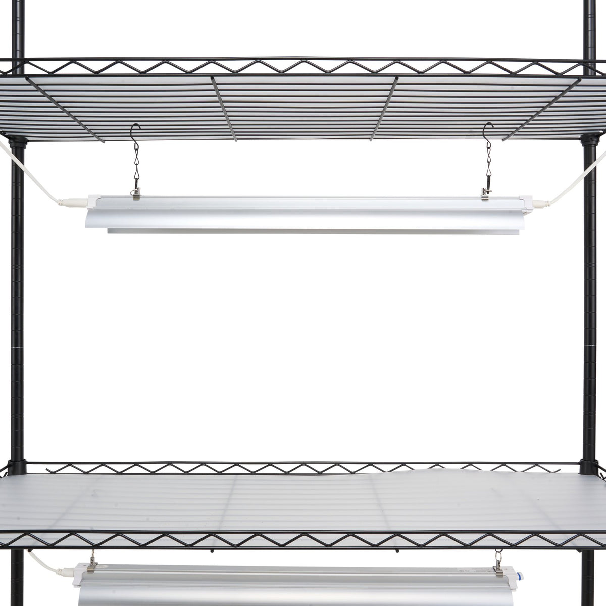 VEVOR Plant Stand with Grow Lights, 4 Tiers, 90W, 150 cm Height