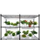 Augu statīvs ar augu lampu, 6 līmeņi, 200 W, 150 cm iekštelpu augu audzēšanas plaukts