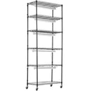 Augu statīvs ar augu lampām, 6 līmeņi, 150 W, 180 cm augsts augu audzēšanas plaukts