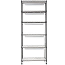 VEVOR augu stends ar augšanas gaismām, 6 līmeņi, 192W, 180 cm