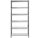 VEVOR Iekštelpu Augu Augšanas Plaukts ar Augšanas Gaismu, 6 Stāvi, 180W, 180 cm