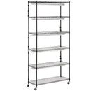 VEVOR Iekštelpu Augu Augšanas Plaukts ar Augšanas Gaismu, 6 Stāvi, 180W, 180 cm