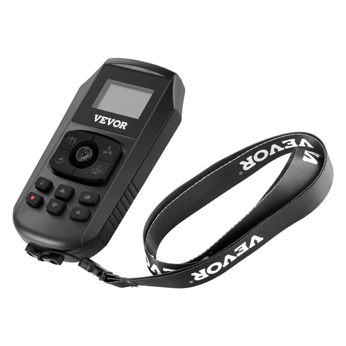 VEVOR Electric Trolling Motor for Boats, 55 lbs Thrust with GPS, 10 Speeds, Bow Mount Saltwater Use, Remote Control and LCD Battery Indicator, 914 mm Shaft Length