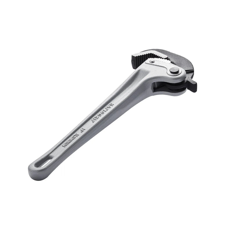 Alumīnija taisnā cauruļu atslēga 350 mm, automātiska žokļa regulēšana, 60CRV