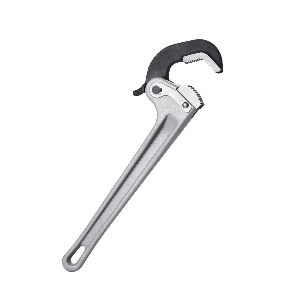 VEVOR Straight Pipe Wrench, 355 mm, Automatic Jaw Adjustment, Ergonomic Handle, Hanging Design, Suitable for Water Pipes and Auto Repair