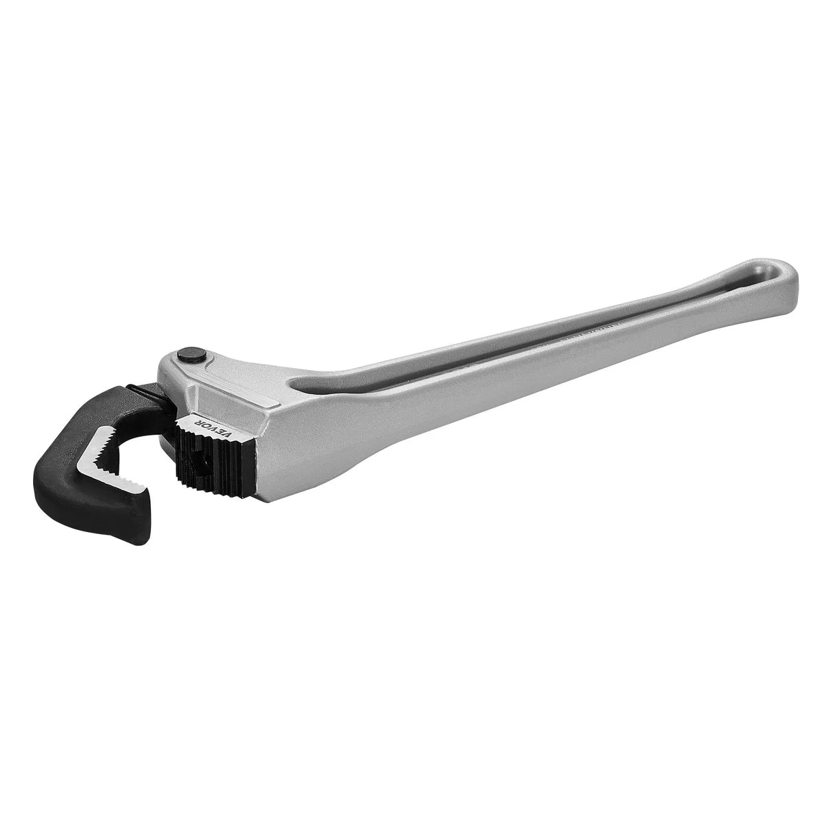 VEVOR Straight Pipe Wrench, 460 mm, with Automatic Jaw Adjustment, Ergonomic Handle and Hanging Design, Suitable for Water Pipes and Auto Repair