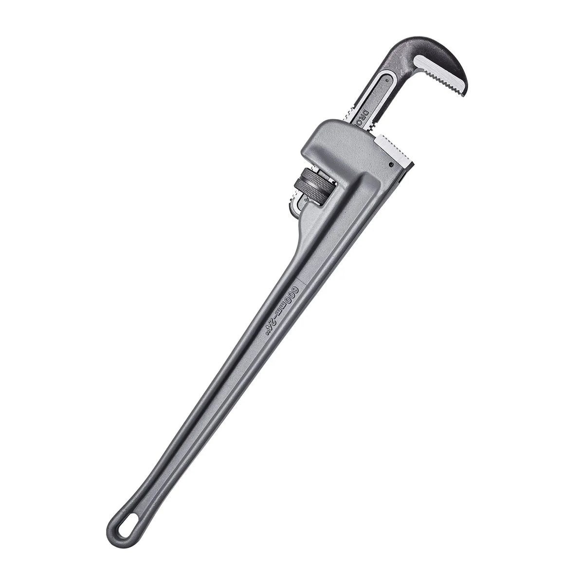 VEVOR Straight Pipe Wrench, 610 mm, Adjustable High-Strength Jaw, Ergonomic Handle, Hanging Design, Suitable for Water Pipes and Auto Repair