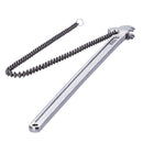 Ķēdes atslēga, 1220 mm, cauruļu diametrs līdz 340 mm, abpusēja darbība