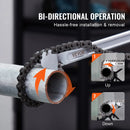 Ķēdes atslēga, 1220 mm, cauruļu diametrs līdz 340 mm, abpusēja darbība