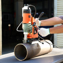 VEVOR magnētiskā urbjmašīna, 1400 W, 50 mm urbuma diametrs, 0–850 apgr./min. ātrums, reversā darbība, magnētiskā urbjmašīna ar 11 serdeņa urbjiem, elektriskā urbjmašīna rūpniecībai un mājas darbiem