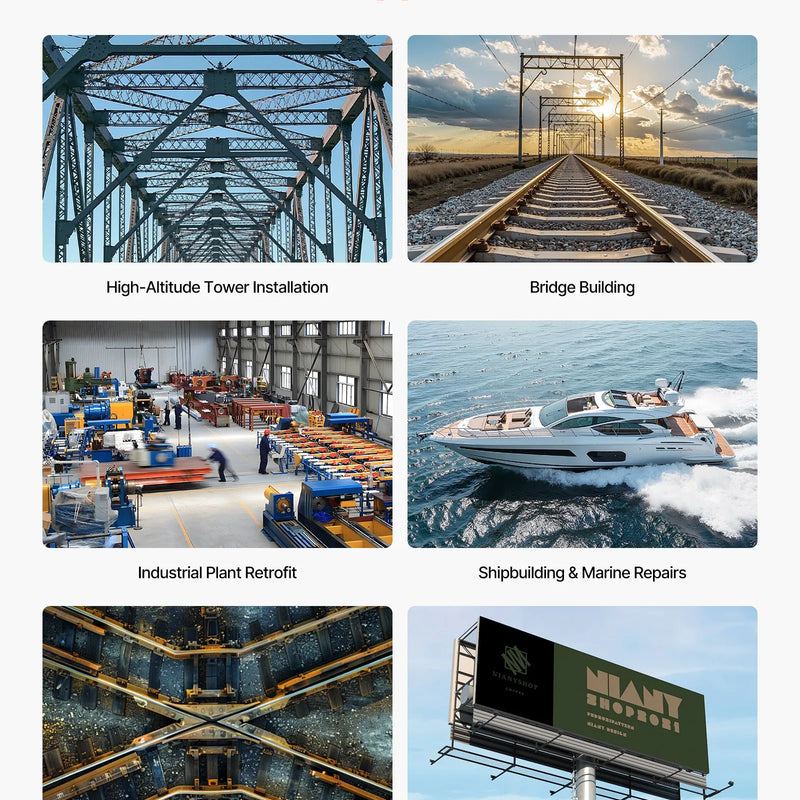 VEVOR magnētiskā urbmašīna, 1400 W, 50 mm urbuma diametrs, 0–850 apgr./min. ātrums, reversā darbība, magnētiskā urbjmašīna ar 6 serdeņa urbjiem, elektriskā urbjmašīna rūpniecībai un mājas darbiem