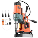 VEVOR magnētiskā urbjmašīna, 1400 W, 50 mm urbuma diametrs, 0–850 apgr./min ātrums, reversā virziena funkcija, magnētiskā urbjmašīna metāla virsmām, elektriskā urbjmašīna rūpniecībai un mājas darbiem