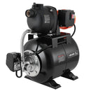 VEVOR seklā akas strūklas sūknis ar spiedtvertni 1,1 ZS, 230 V, 5000 l/h, 19 l tvertne, automātiska ūdens padeves sistēma ar spiediena slēdzi 1,4–2,8 bar, paredzēts mājai, dārzam un zālienam - ZEMLETES.LV