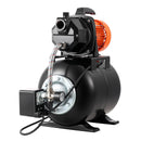 VEVOR virszemes ūdens sūknis ar spiedtvertni 1 ZS, 230 V, 3750 l/h, čuguna sūkņa korpuss, 19 l tvertne, spiediena slēdzis 1,4–2,8 bar, piemērots mājas, dārza un zāliena laistīšanai - ZEMLETES.LV