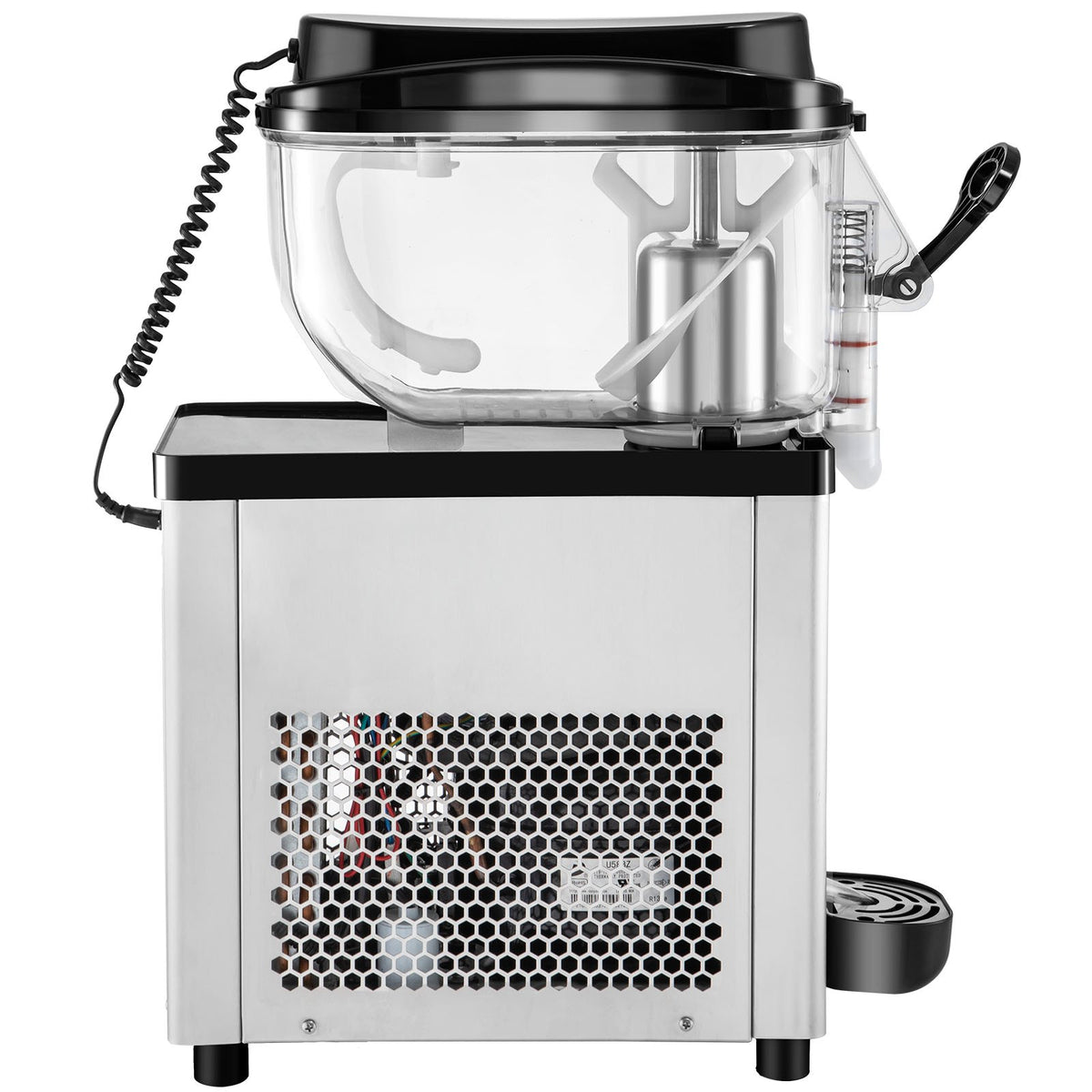 VEVOR Commercial Slush Machine 6 L, 25 Cups, 705 W, Stainless Steel