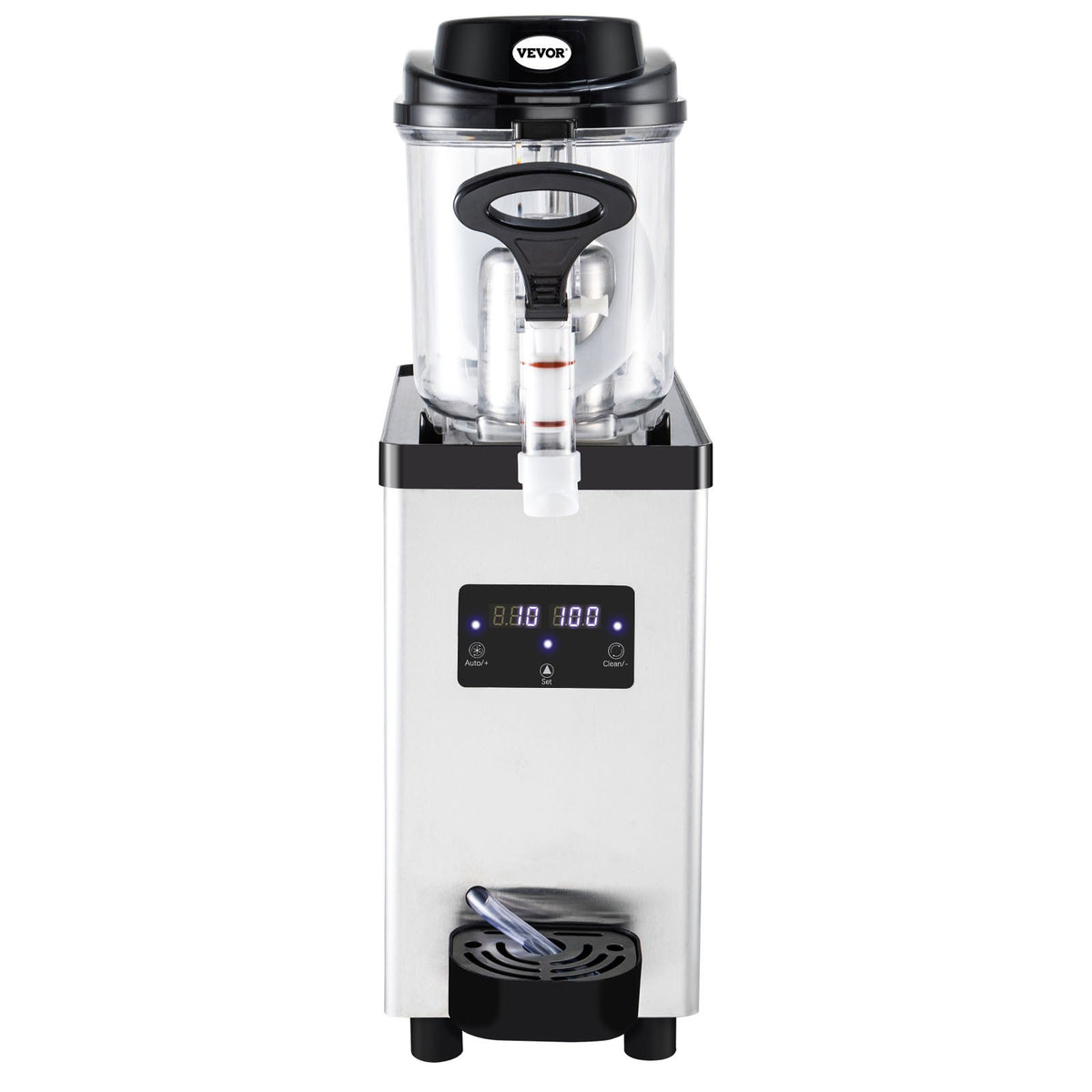 VEVOR Commercial Slush Machine 6 L, 25 Cups, 705 W, Stainless Steel