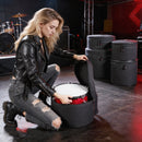 VEVOR 5 daļu bungu somu komplekts, 600D, polsterētas bungu somas basbungu, tomiem un mazajai bungai, biezs polsterējums, viegli aizsargpārvalki, transportēšanas un uzglabāšanas somas ar pārnēsāšanas rokturi, bungu un piederumu aizsardzībai