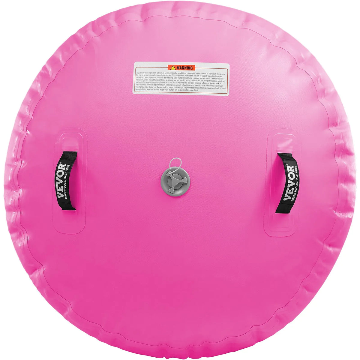 VEVOR Air Track Inflatable Gymnastics Cylinder with Pump, Compact Gymnastics Mat