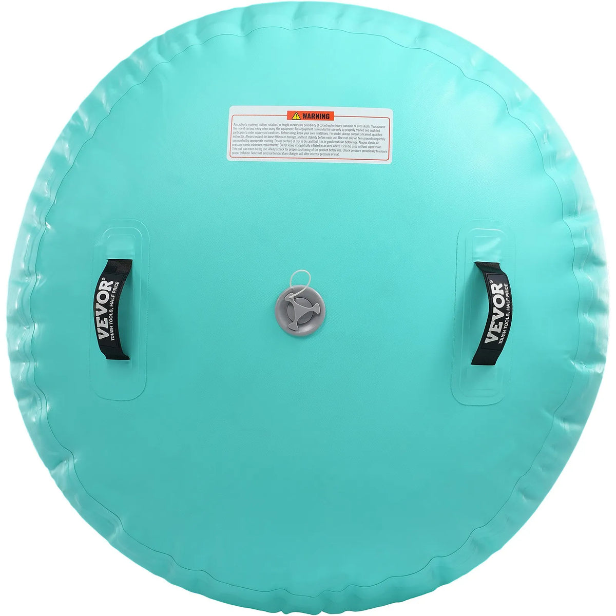 VEVOR Air Track Inflatable Gymnastics Cylinder with Pump, Exercise Mat