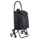 VEVOR kāpņu rati, salokāmi, 35 L soma, ar 6 riteņiem