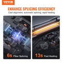 VEVOR šķiedru sapludināšanas iekārta, 4 motori, 6 s sapludināšana, 13 s sildīšana, 7800 mAh akumulators