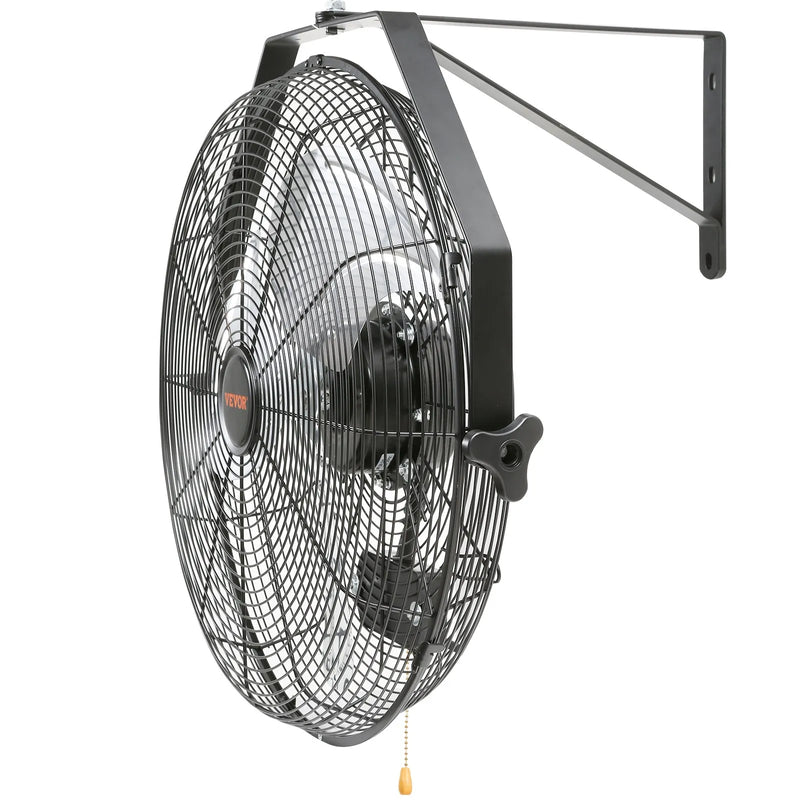 Rūpnieciskais sienas ventilators 44,6 cm, 3 ātrumi